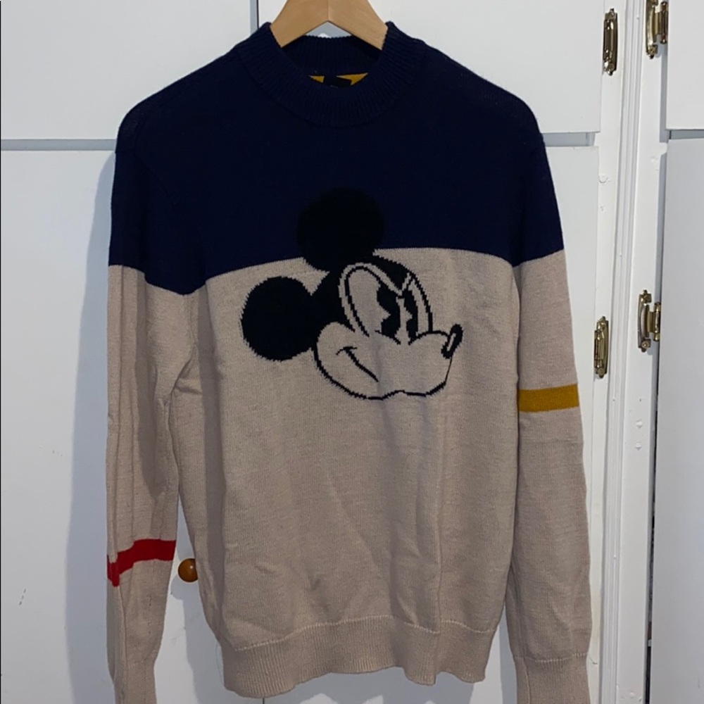 Frank and oak Mickey Mouse sweater
